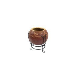 Calabaza para mate con posamate El Bagual