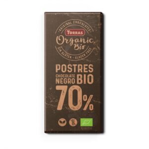 Chocolate de cobertura fondant 70% Bio 170g Torras