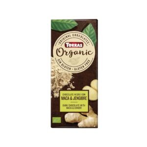 Chocolate negro con maca y jengibre Bio 100g Torras