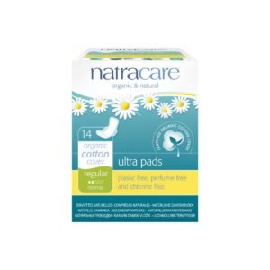 Compresa regular con alas Bio 14ud Natracare