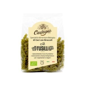 Espirales de garbanzo y brócoli Bio 250g Castagno