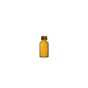Frasco vidrio topacio DIN18 cuello estrecho (187) 10ml
