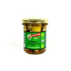 Sardinas en aceite de oliva virgen Bio 195g Pesasur