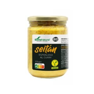 Seitán esponjoso al curry 375g Soria Natural