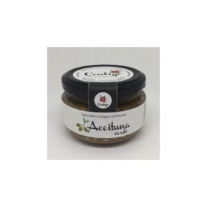 Tapenade de aceituna verde y alcaparra Bio 120g Contigo