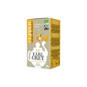 Té Earl Grey con cítricos Bio 20 bolsitas Cupper