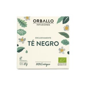 Té negro Bio 12 pirámides Orballo