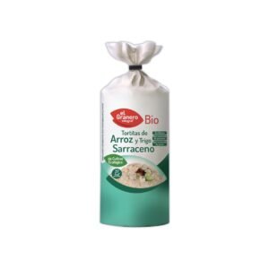 Tortitas de arroz y trigo sarraceno 100g Bio El Granero