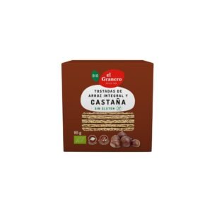 Tostadas de castaña Bio 90g El Granero